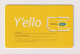 RWANDA  - MTN Y'ello FIFA  World Cup Unused Chip SIM Phonecard - Ruanda