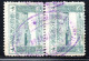 2625. TURKEY IN ASIA 1922 20 P. REJOINED PAIR, VERY NICE MARITIME POSTMARK. - 1920-21 Anatolië