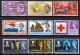 Great Britain - GB / UK / QEII. 1963 - 1965 ⁕ Queen Elizabeth II. ⁕ 18v Used Stamps / Unchecked - Gebraucht