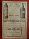 PUB 1884 - Liqueur H Naquard 69 Lyon, L Morandeau&Cassard 44 Nantes, Simon 71 Chalon, Naltet Menard 71 Chalon SS - Publicités