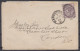 Great Britain - GB / UK 1889 ⁕ QV Used On Cover MANCHESTER - Covers & Documents