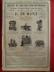 PUB 1884 - Machines à Tuiles Joly & Foucart 41 Blois, E Dumont 80 Acheux 42 Roanne - Publicités