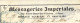 1862 RARE LETTRE DE VOITURE ROULAGE  TRANSPORTS MESSAGERIES IMPERIALES RUE  N.D. DES VICTOIRES PARIS  B.E.VOIR SCANS - 1800 – 1899