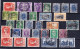 STAMPS-PERFINS-USED-SEE-SCAN-32-PCS - Perforiert/Gezähnt