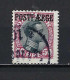 Denmark POSTFAERGE  50 öre Lilacred/black - Colis Postaux