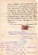 2631.8/6.GREECE,TURKEY,CRETE,1896 KASTELLI 4 PAGES DOCUMENT  WITH REVENUE,FOLDED MANY TIMES.WILL BE SHIPPED FOLDED - Kreta