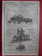 PUB 1884 - Installation Usine Machine Bois De Teinture & Tannage E Ricard 76 Le Havre, Atelier Construction L Lhomme 21 - Publicités