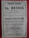 PUB 1884 - Construction Moulin à Farine Brisson & Fauchon 45 Orléans, Charpente Pont Plancher SNCF Hoybel 45 Orléans - Publicités