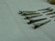 Vintage Set Of Ten Barrette Hair Clip Stick Hairpin Hair Accessories #2329 - Other & Unclassified