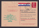 Flugpost Brief Air Mail DDR Ganzsache P 65 A Ab Johannesburg Frankfurt Weiter - Postkarten - Gebraucht