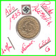 GERMANY REPÚBLICA DE WEIMAR 10 PFENNIG DE PENSIÓN ( 1935 CECA - D ) MONEDA DEL AÑO 1923-1936 (RENTENPFENNIG KM # 32 - 10 Rentenpfennig & 10 Reichspfennig