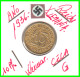 GERMANY REPÚBLICA DE WEIMAR 10 PFENNIG DE PENSIÓN ( 1936 CECA - G ) MONEDA DEL AÑO 1923-1936 (RENTENPFENNIG KM # 32 - 10 Renten- & 10 Reichspfennig