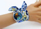 Montre à Quartz NEUVE Bracelet Foulard Watch - Trèfles - Relojes Modernos