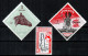 Great Britain - GB / UK 1954 - 1961 ⁕ LUNDY Local Stamps Anti Malaria, Devil's Slide, Europa Millenary Issue ⁕ 3v MH/MNH - Local Issues