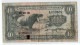 Billet, Rwanda Et Burundi, Dix Francs 1960 Banque D'emission Du Rwanda Et Du Burundi HIPPOPOTAME RARE - Ruanda