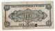 Billet, Rwanda Et Burundi, Dix Francs 1960 Banque D'emission Du Rwanda Et Du Burundi HIPPOPOTAME RARE - Rwanda