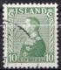 IS033A – ISLANDE – ICELAND – 1937 – KING CHRISTIAN X – SG # 220 USED 28 € - Usati