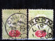 Great Britain - GB / UK 1887 - 1937 ⁕ Old Perfins Stamps + Cover Perfin + Overprint ⁕ See All Scan - Gezähnt (perforiert)