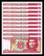 Cuba Lot Bundle 10 Banknotes 3 Pesos Che Guevara 2005 Pick 127b Sc Unc - Cuba