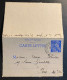 France Frankreich 1940 Enterier Postaux Carte Lettre Yvert: SPE-CL1 Gestempelt/o CHOLET Maine Et Loire 1940 - Striscie Per Giornali