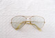 Delcampe - Vintage Sonnenbrille Aviator B&L Ray-Ban U.S.A. LIC 1/30 - 10K GO - Other & Unclassified