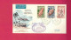 Lettre De 1967 Pour Gilbert Et Ellice - YT N° 158B, 163 Et 164 - Vol Expérimental Samoa-Wallis Et Futuna, Gilbert - Covers & Documents