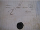 FREDERIC COUVREU DE DECKERSBERG Autographe Signé 1841 BANQUIER VEVEY SUISSE - Personnages Historiques