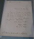 ISIDORE LATOUR SAINT-YBARS Autographe Signé 1868 DRAMATURGE RACHEL à LAFERRIERE - Politiek & Militair
