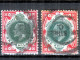 Delcampe - Great Britain - GB / UK 1902 - 1913 ⁕ KEVII. 30v Used / Shades / Unchecked - See Scan - Used Stamps