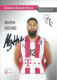 Trading Cards KK000590 - Basketball Germany Telekom Baskets Bonn 10.5cm X 15cm HANDWRITTEN SIGNED: Martin Breunig - Uniformes, Recordatorios & Misc