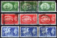 Great Britain - GB / UK 1951 ⁕ 2/6d, 5s, 10s KGVI. Mi.251-253, 9v Used - See Scan (some Damaged) - Gebraucht