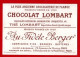 Chromo Chocolat Lombart. Facteurs De Différents Pays. Facteur Autrichien Et Facteur Egyptien. - Lombart