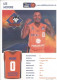 Trading Cards KK000595 - Basketball Germany Mitteldeutscher Weissenfels 10.5cm X 15cm HANDWRITTEN SIGNED: Lee Moore - Habillement, Souvenirs & Autres