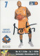 Trading Cards KK000598 - Basketball Germany Mitteldeutscher Weissenfels 10.5cm X 15cm HANDWRITTEN SIGNED: Sergio Kerusch - Apparel, Souvenirs & Other