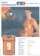 Trading Cards KK000599 Basketball Germany Mitteldeutscher Weissenfels 10.5x15cm HANDWRITTEN SIGNED: Jonas Niedermanner - Apparel, Souvenirs & Other