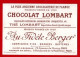 Chromo Chocolat Lombart. Facteurs De Différents Pays. Facteur Hongrois Et Facteur Hindou. - Lombart
