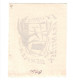 Ex Libris. 60mmx75mm. - Exlibris