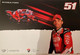 MICHELE PIRRO - SUPERBIKE  CARTOLINA PUBBLICITARIA - Moto Sport