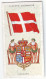 FL 17 - 13-a DENMARK National Flag & Emblem, Imperial Tabacco - 67/36 Mm - Advertising Items