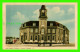 SUDBURY, ONTARIO - POST OFFICE - ANIMATED WITH PEOPLES - TRAVEL IN 1949 - PECO - - Altri & Non Classificati