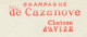 Meter Cut France 1966 Champagne - De Cazanove - Vins & Alcools