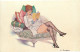 Themes Div-ref VV334-  Femmes - Illustrateurs - Illustrateur  Fabiano  -dessous Feminins - Paresse - - Fabiano