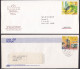 Mexico: 2x Cover To Netherlands, 1991-1992, 2 Stamps Each, Transport, Bus, Road Bridge, Tv Camera (minor Crease) - Mexico