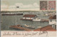 SPM - 1906 - CP PORT De SYDNEY (CANADA) EXPEDIEE De ST PIERRE ! ET OBLITEREE Au PASSAGE à PARIS ETRANGER ! => BREST - Covers & Documents