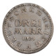 Monnaie, Allemagne, République De Weimar, 3 Mark, 1924, Berlin, TTB, Argent - 3 Marcos & 3 Reichsmark