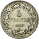 Monnaie, Belgique, Leopold I, 5 Francs, 5 Frank, 1849, TTB, Argent, KM:3.2 - 5 Frank