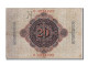 Billet, Allemagne, 20 Mark, 1908, 1908-02-07, TTB - 20 Mark