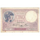 France, 5 Francs, 1939, 1939-08-24, TTB, Fayette:4.7, KM:83 - 5 F 1917-1940 ''Violet''