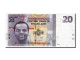 Billet, Swaziland, 20 Emalangeni, 2010, 2010-09-06, KM:37a, NEUF - Swasiland