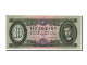 Billet, Hongrie, 10 Forint, 1969, 1969-06-30, NEUF - Hongrie